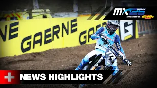 News Highlights | EMX125 Presented by FMF Racing | MXGP of Switzerland Presented by iXS #MXGP