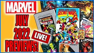 Marvel Comics Previews July 2022 | Omnibus | Epic Collections | Trades | Collected Editions!