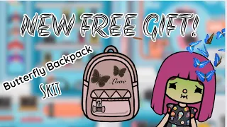 NEW FREE GIFT BUTTERFLY BACKPACK (SKIT)