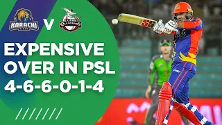 PSL2021 | A Huge & Expensive Over For Karachi | Lahore Qalandars vs Karachi Kings | Match 11 | MG2T