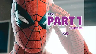 SPIDER MAN REMASTERED - 100% Walkthrough No Commentary - PART 1 [4K 60FPS PS5]