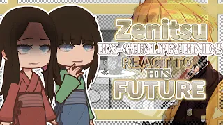 Zenitsu ex-girlfriends react to him⚡️⛈️ ||| DEMON SLAYER ||| Zenitsu reacts♡ 》 PART 1⭐️ - READ DESC!