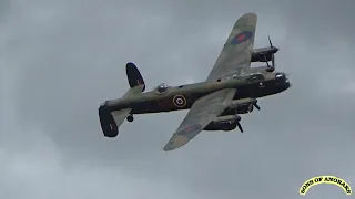 B17 Sally B and BBMF Lancaster Old Warden July 2nd 2023