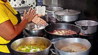 AMAZING Jamaican Kitchen Woman!! MUST EAT FOODS!! Fried Chicken, Pigtail Soup!!