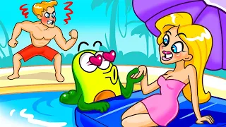 Avocado Breaking The Pool Rules | Boys Vs Girls On Vacation | How To Find Love By Avocado Family