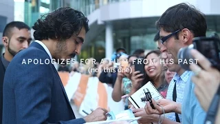 DEV PATEL | Apologizes For A Film From His Past | TIFF15