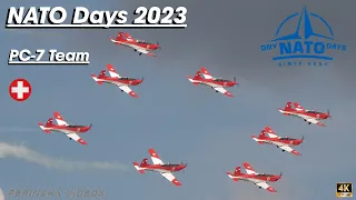 PC-7 Team ▲ Swiss Air Force 🇨🇭 ▲ NATO Days 2023