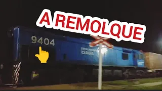 TREMENDO TREN de COLORES encabezado POR LOCOMOTORA 7936 Ferrocarril G Urquiza 31-5-2024