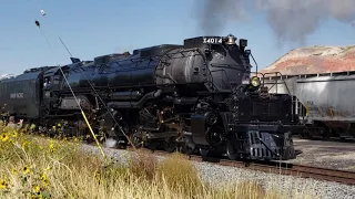 Union Pacific "Big Boy" 4014. The Great Race Across the Southwest. Salt Lake City, Utah