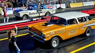 Southeast Gassers Association 2023 Season Finals drag racing