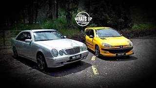 LOST FOOTAGE!! 1997 Mercedes-Benz E200 W210 2nd Shakedown Drive Before AK [4min] | EvoMalaysia.com