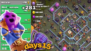 super bowler smash attack th15|legend league attacks October season days15|clash of clans