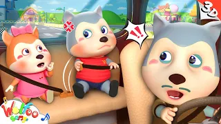 Let's Buckle Up, Wolfoo 💺 🚗 Family Kids Songs | Kids Songs & Nursery Rhymes | Wolfoo Kids Songs