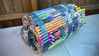 WORLDS LARGEST ROMAN CANDLE (MEGA XXL FIREWORK)