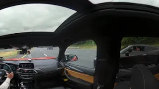 BMW X3M COMPETITION VS NISSAN GTR !! GOPRO 360 VIEW