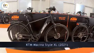 KTM Macina Style XL (2021) [extra teherbírású trekking pedelec] - Ambringa Ebike Videók