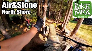 AIR&STONE NORTH SHORE TRAIL IN BIKE PARK SPICAK! Czech Republic