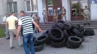 Протест Титушек против сноса МАФов в Днепровском