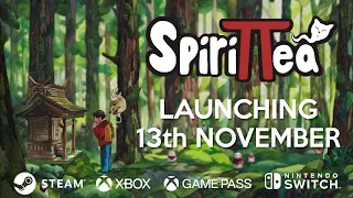 Spirittea launches November 13 on Steam, Game Pass and Nintendo Switch!