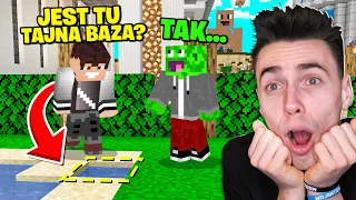 Palion MUSIAŁ POWIEDZIEĆ Mi o TAJNEJ BAZIE w Minecraft!