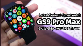 [Full Review] GS9 Pro Max Smartwatch - SiChe Chip, watchOS Theme, 46mm Case & More!