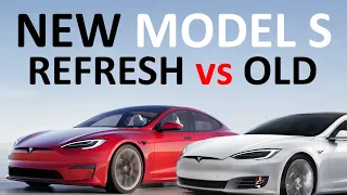 NEW REFRESHED 2021 Tesla Model S vs OLD Model S: What has IMPROVED?