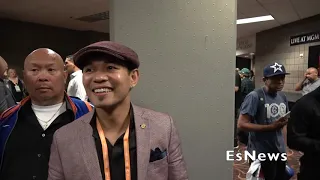 Nonito Donaire Reaction To Pacquiao Beating Thurman EsNews Boxing