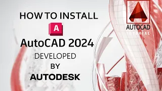 How to Install & Activate Auto Cad 2024 On Windows 10_11