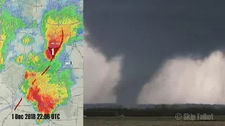 Entire Tornado Chase + Radar and GPS