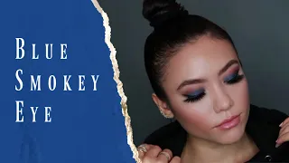 Easy Blue Smokey Eye | JAMES CHARLES X MORPHE