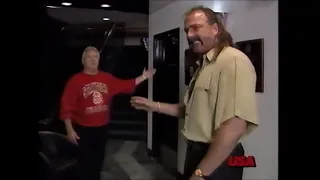 Jake Roberts denied entrance to Randy Savage's Bachelor Party   Prime Time Aug 12th, 1991