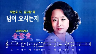 LP복각음원 소프라노 김성애 - 박문호 시, 김규환 곡, 님이 오시는지