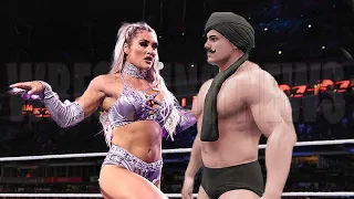 Dara Singh vs Tiffany Stratton  Match