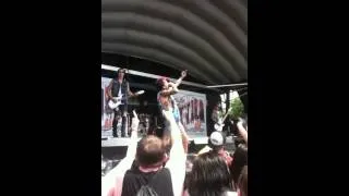 Attila - 2014 Warped Tour - Middle Fingers Up