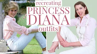 Ways to recreate PRINCESS DIANA'S outfits 👑