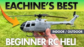 EACHINE'S BEST Beginner RC Heli - Eachine E120 Scale RC Helicopter with Optical Flow