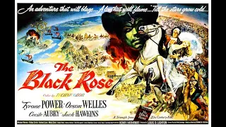 THE BLACK ROSE (1950) Theatrical Trailer - Tyrone Power, Orson Welles, Cécile Aubry