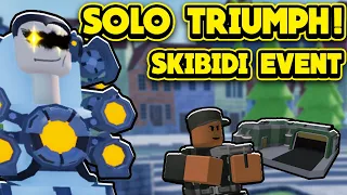 Skibidi Toilet EVENT SOLO w/ 2 TOWERS! (Roblox TDS)