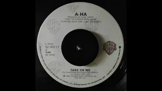 A-ha - Take On Me - 1985 Canadian 45 Rpm Press