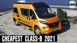 9 Cheapest Class-B Campervans Offering Practical Living in the Wild in 2021