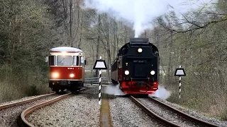 Die Harzer Schmalspurbahnen April 2015 - HSB