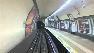 London Underground Northern Line Drivers Eye View: Clapham North - Tooting Bec