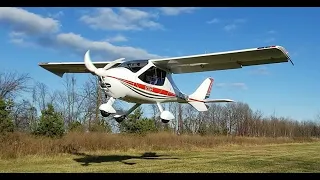 Flight Design CTsw - Flaps v/s Landing Length, STOL Light Sport Aircraft ?  Short Take Off / Landing