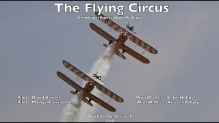 The Amazing 'Flying Circus' AeroSuperBatics Wing Walkers - Duxford Air Festival 2018