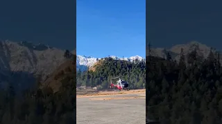 simrik air helicopter landing time