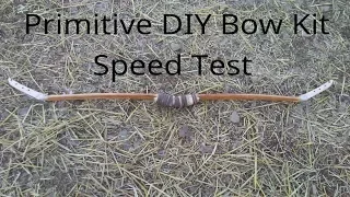 Traditional Archery: Bamboo Horse Bow Kit - Speed Test