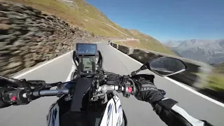 Passo Stelvio Stilfserjoch Uphill Yamaha Tenere 700