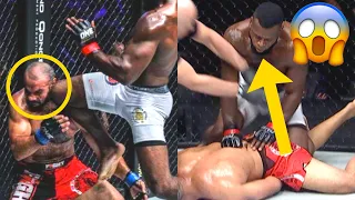 INSANE FLYING KNEE 🤯 Leandro Ataides CRUSHES Mohamed Ali