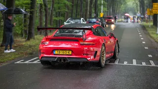 Porsche 991.2 GT3 RS with JCR Race Straight Pipe Exhaust - INSANE Revs & Accelerations !