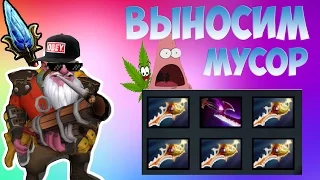 Снайпер вынос тимы одной ультой !!!( монтаж Дота2 )